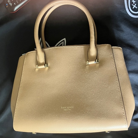 kate spade Handbags - Kate Spade Beige Satchel Bag